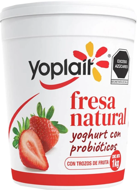 Yoghurt batido fresa Yoplait 1 kg