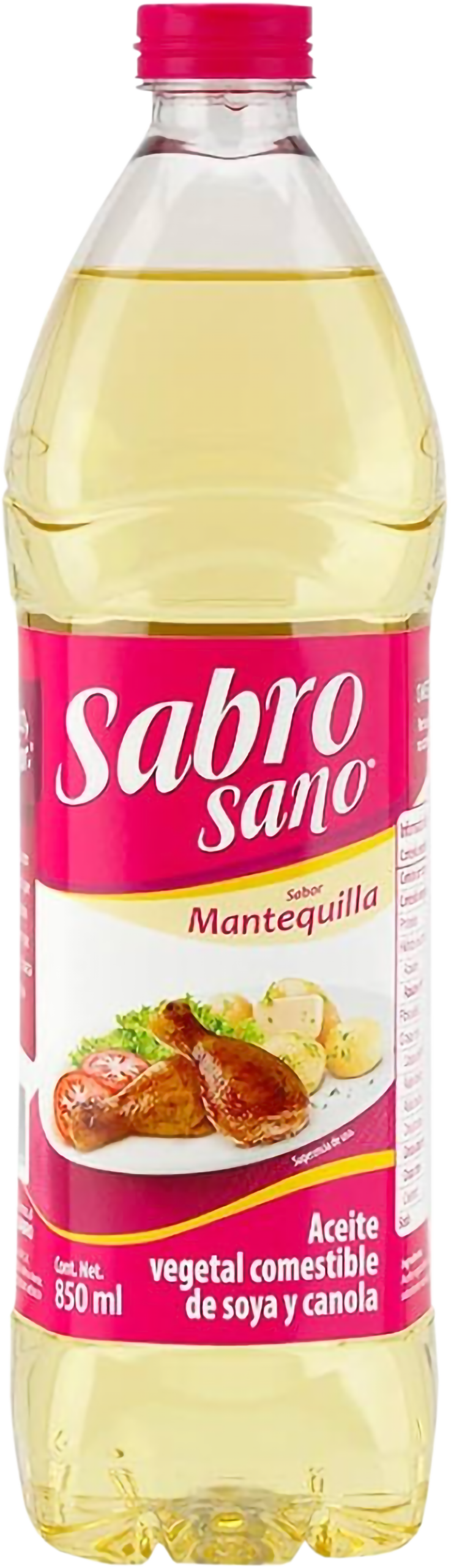 Aceite de soya y canola Sabrosano 850 ml