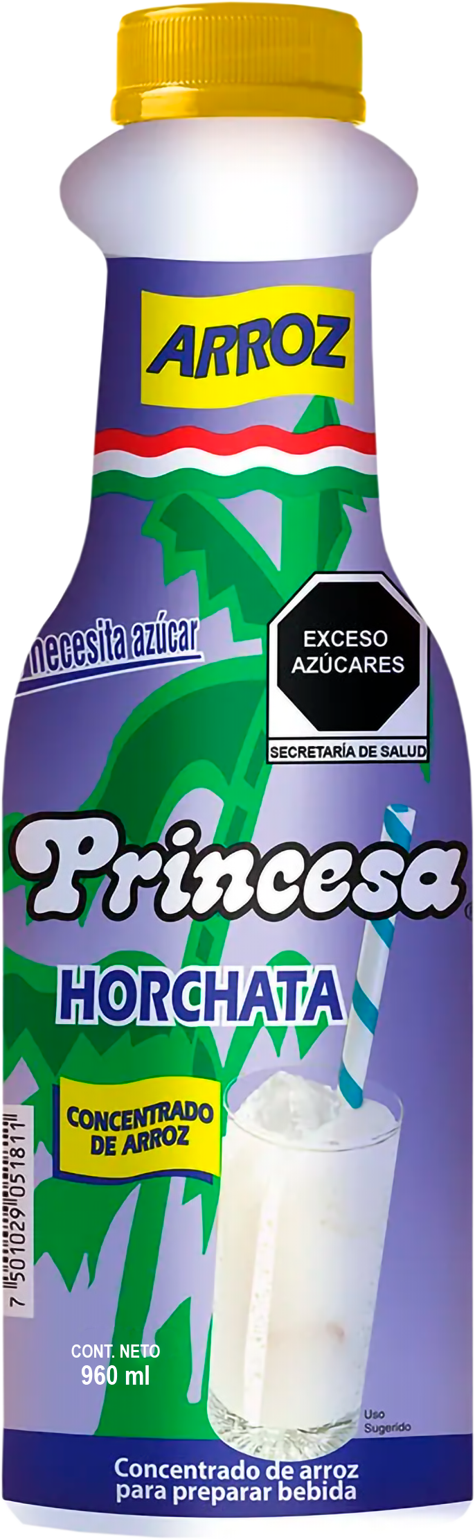 Concentrado arroz Princesa 960 ml