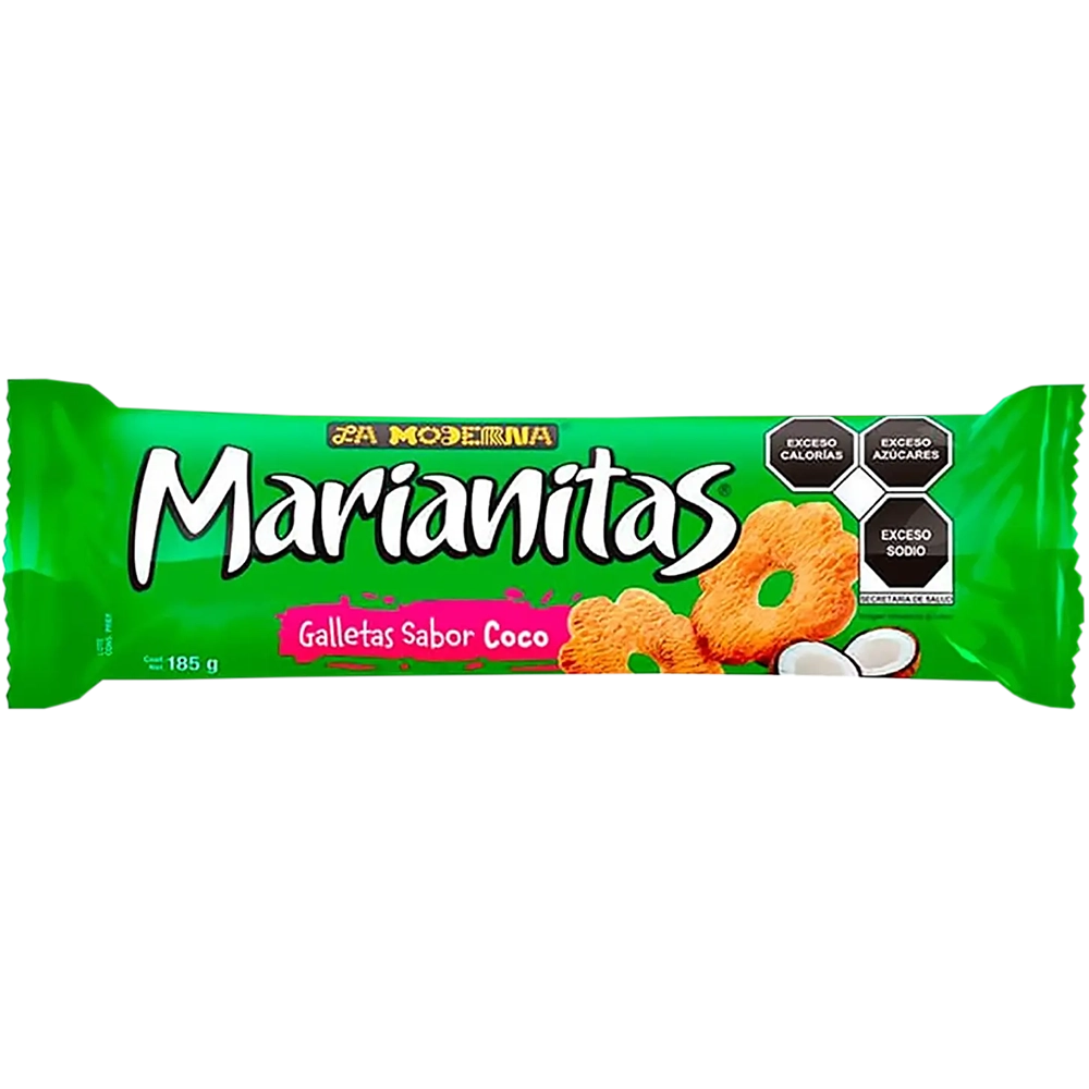 Marianitas de coco La Moderna 185 g