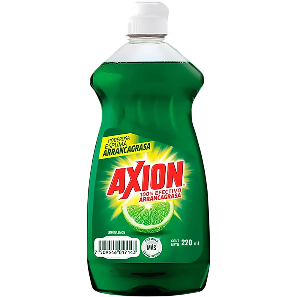 Lavatraste líquido limón Axión 220 ml