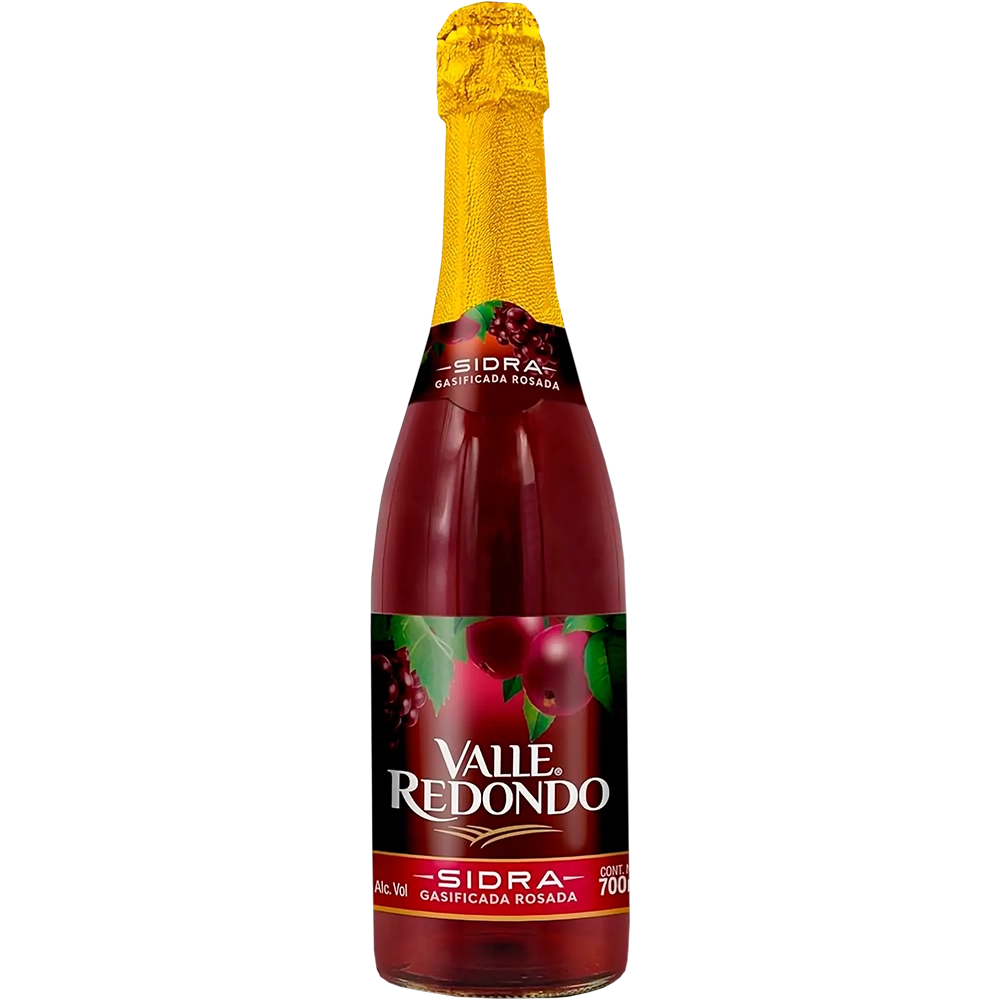Sidra rosada Valle Redondo 700 ml