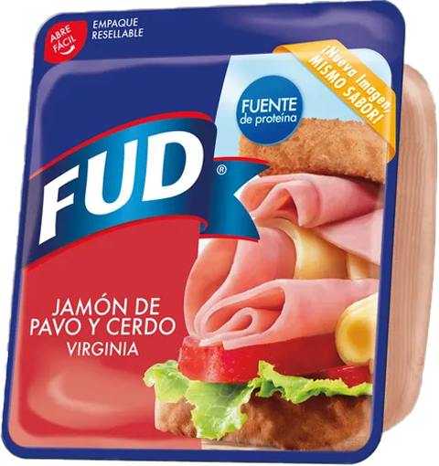 Jamón pavo y cerdo Virginia Fud 290 g