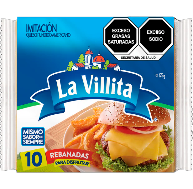 Queso americano La Villita 175 g