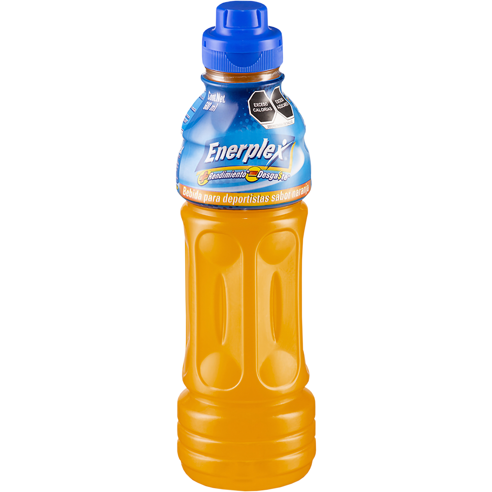 Bebida hidratante naranja Enerplex 600 ml variedad de sabores