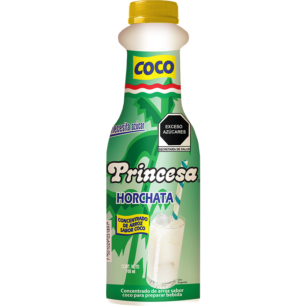 Concentrado coco Princesa 500 ml