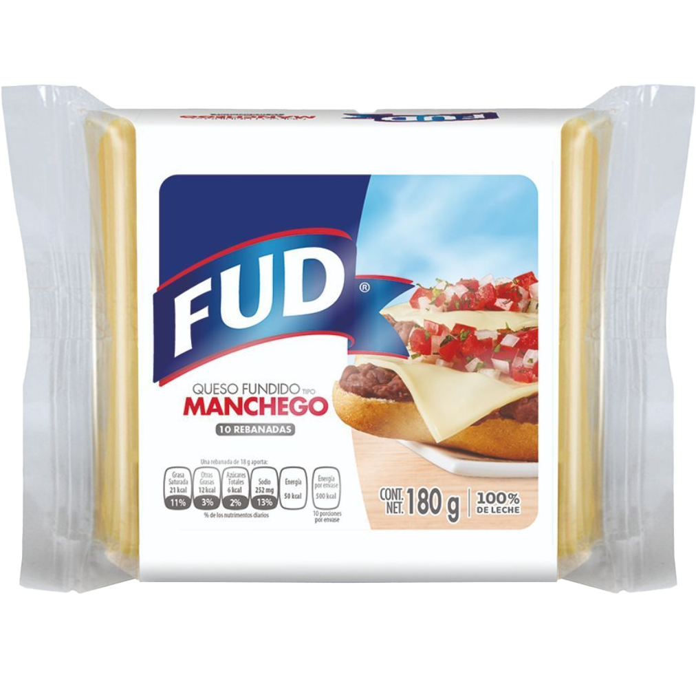 Queso manchego Fud 180 g