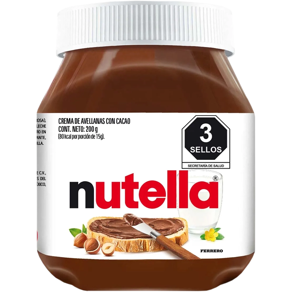 Crema de avellanas Nutella 200 g