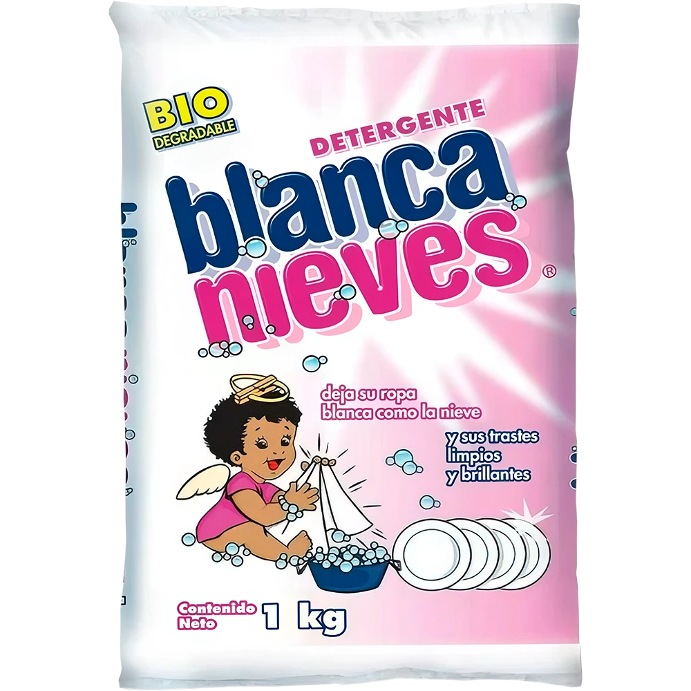 Detergente en polvo Blanca Nieves 1 kg